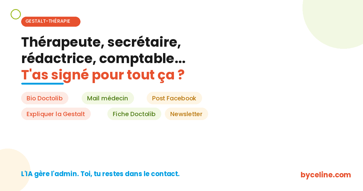 Formation IA pour thérapeutes à Toulon et en visio